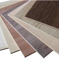 Meilleure qualité Design moderne Style E1 émission de formaldéhyde 2mm-2.5mm haute brillance mélamine MDF plaque meubles panneaux de fibres de bois