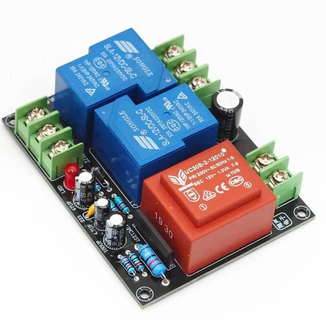 UPC1237 2.0 Dual-channel Speaker protection Finished Board Kit 220V Power Supply 30A High Current
