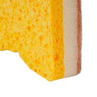 Éponge en fibre de coco à 3 couches à base de plantes, biodégradable, éponge de cuisine résistante