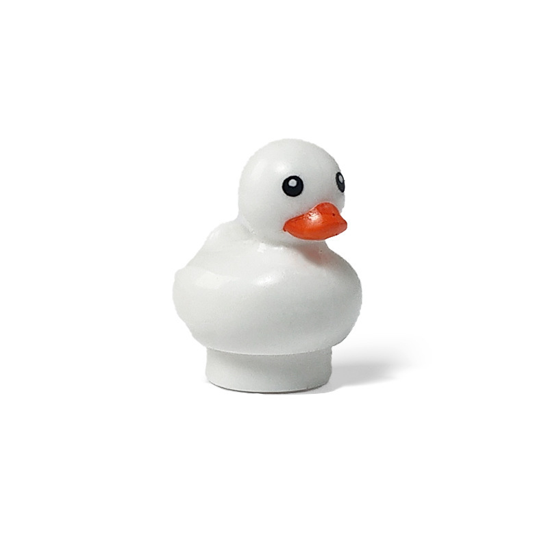 1 petit canard blanc