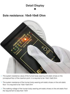 SZELES <span class=keywords><strong>Esd</strong></span> Basg Lab Industrial <span class=keywords><strong>Goodyear</strong></span> Tenis <span class=keywords><strong>Shoes</strong></span> plantare importatore Pu Cleanroom Light Blueesd scarpe farfalla scarpe da donna - Product Image 6