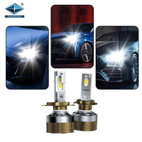 Accessoires automobiles CSP 140W 14000LM Canbus 6000K 12V Nouvelles ampoules LED pour voiture H4 H7 H11 9005 9006 Phares universels