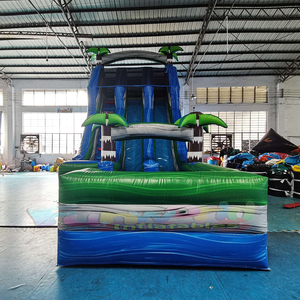Commercial adultes animations pour les enfants château gonflable toboggan <span class=keywords><strong>juex</strong></span> gonflables tropical toboggan gonflables - Product Image 2