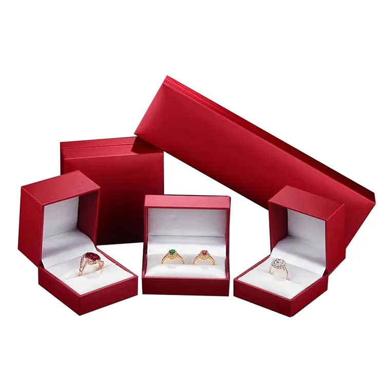Wholesale China Luxury Travel Mini Jewelry Storage Case Drawer Velvet Paper Jewelry Gift Box