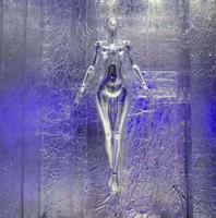Trophées personnalisés, robot sexy, déesse mécanique sexy, sculpture en bronze, robot en métal, Jiren, art tendance, décoration de la maison