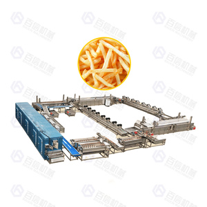 Customizable Commercial IQF Tunnel <strong>Freezer</strong> Price Blast Freezing Tunnel for Frozen French Fries Making Production <strong>Line</strong> - Product Image 2