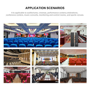 Ipalead M-308A đa chức năng sân khấu & phòng hội nghị dòng mảng Cột loa với vỏ nhựa cho hệ thống hội nghị - Product Image 3