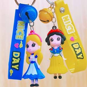 Llavero <span class=keywords><strong>de</strong></span> PVC con diseño <span class=keywords><strong>de</strong></span> princesa <span class=keywords><strong>de</strong></span> dibujos animados y <span class=keywords><strong>sirena</strong></span> Blancanieves, pequeño regalo para niños, juguete <span class=keywords><strong>de</strong></span> máquina <span class=keywords><strong>de</strong></span> garras <span class=keywords><strong>de</strong></span> plástico para muñecas - Product Image 3
