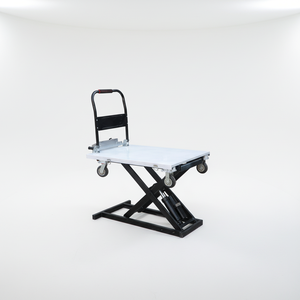 थोक इलेक्ट्रिक कार्गो प्लेटफॉर्म लिफ्ट ट्रॉली होस्टली होस्ट सामग्री हैंडलिंग उपकरण - Product Image 1