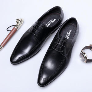 Nouvelles Chaussures Habillées à Lacets pour Hommes Printemps 2026 - Chaussures en Cuir Tendance à Bout Pointu pour Tenues Professionnelles - Product Image 3