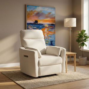 Sillón Reclinable Eléctrico de Tela con Giro de 360°, Sofá Relajante Moderno para Sala de Estar, Venta al por Mayor de Fábrica - Product Image 2
