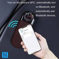 Mini support magnétique pour téléphone NFC 5W Batterie longue durée 1600mah Haut-parleur sans fil Bluetooth portable TWS
