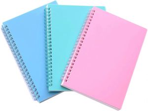 <b>A4</b> A5 A6 Spiral Hard Cover Customizable <b>Leather</b> <b>Notebook</b> Journals for Laptop and Travel Use - Product Image 2