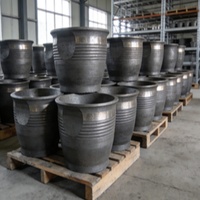 Crisol de Grafito para Fundir Metales como Oro, Plata y Acero Inoxidable, Hecho en China, para Joyería