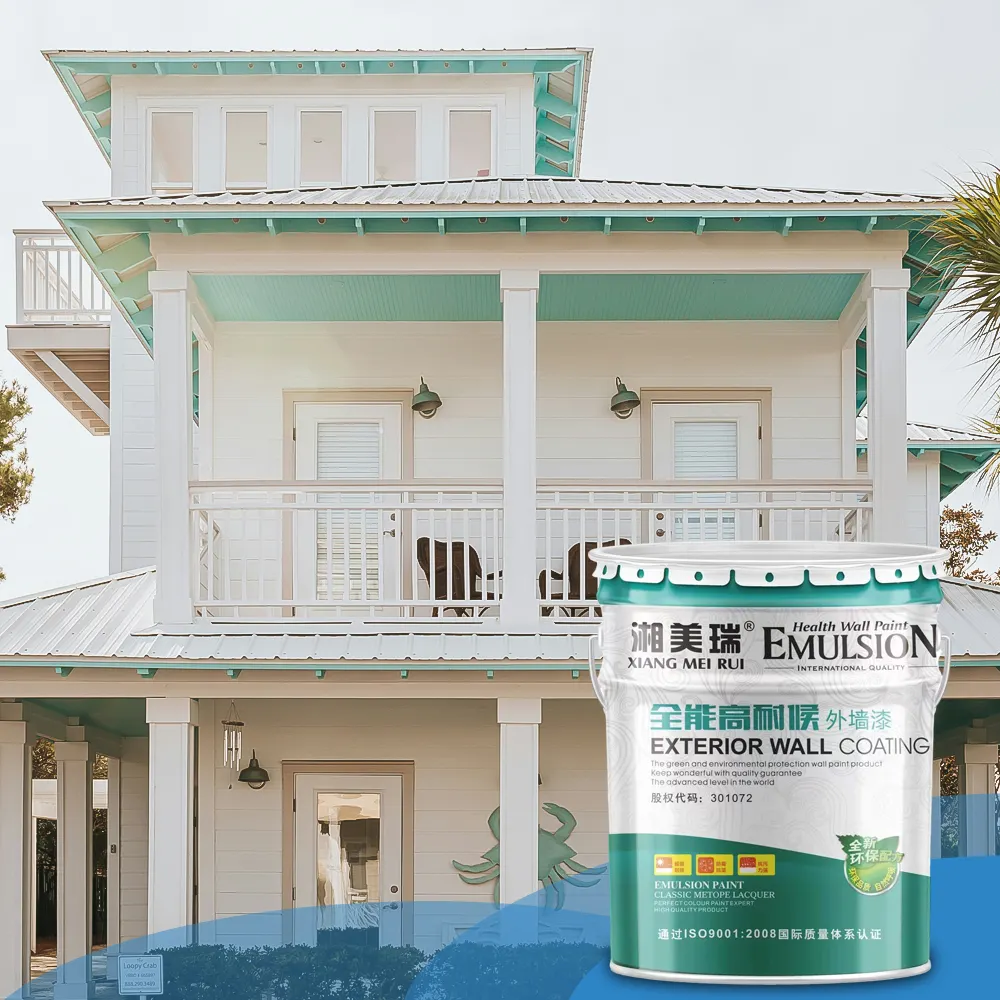 solvent-free outdoor pure acrylic latex quick-drying putty easy to apply exterior wall paint