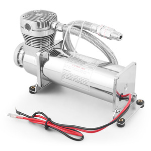 Bộ bơm khí nén treo hơi đa năng cho ô tô 1/4NPT hoặc 3/8NPT mạ crôm 200PSI 480C <span class=keywords><strong>12V</strong></span> BX102151-SL - Product Image 3