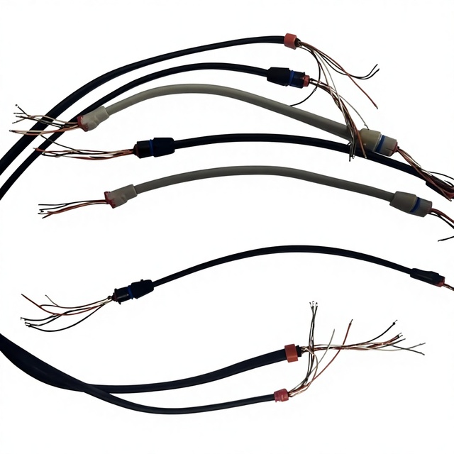 Hi-Fi Audio Headset Internal Wiring Harness Anti-Interference Twisted Pair Cable for Gaming Headphone Assemblies