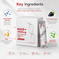 Complément NAD+ 1000mg – Stock US – Commande par bouteille individuelle – Service de dropshipping avec support client