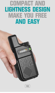 Mini <span class=keywords><strong>Walkie</strong></span> <span class=keywords><strong>Talkie</strong></span> V2 Venta directa de fábrica <span class=keywords><strong>Walkie</strong></span> <span class=keywords><strong>Talkie</strong></span> Pequeña radio bidireccional - Product Image 5