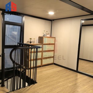 RUIISTEEL Maison et maison à <span class=keywords><strong>toit</strong></span> <span class=keywords><strong>vert</strong></span> à deux couches avec efficacité énergétique - Product Image 4