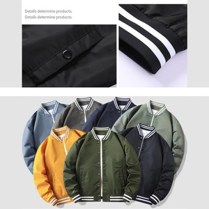 Chaqueta Acolchada de Béisbol para Hombre, Novedad de Primavera, Estilo Cargo Cruzado, Elegante, para Parejas, con Estampado Frontal en Lona Ecológica - Product Image 5