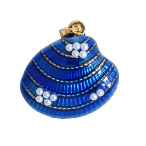 Copper Alloy Seashell Dolphin Charms Multicolored DIY Jewelry Pendant Ocean Series Necklace Accessory Unisex - Product Image 5