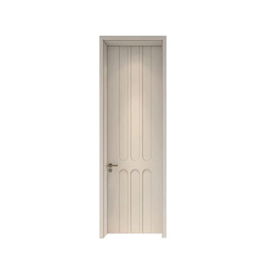 Puerta Interior Minimalista de Madera Sólida con Acabado de Superficie, Apertura Manual, Puerta de Dormitorio con Aislamiento Acústico - Product Image 6