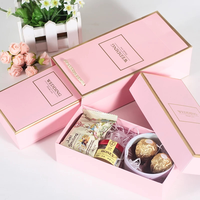 Nouvelle boîte d'emballage cadeau exquise durable et écologique de haute qualité pour les cadeaux de mariage actuels