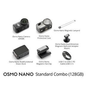 Kit Estándar Osmo Nano 128GB, Lente Gran Angular 1080p, Sensor CMOS, 60fps, 16:9 - Product Image 4