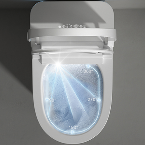 Sang trọng thông minh điện WC cho phòng tắm tự làm sạch CHẬU VỆ SINH nhà vệ sinh với cảm biến tự động điều khiển từ xa P-trap & S-trap thoát nước - Product Image 6