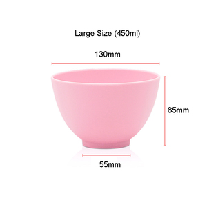 Kích Thước Lớn Tái Sử Dụng Tự Làm Mặt Trộn Bát-Silicone Mặt Nạ Bùn Applicator Cho Nhà Salon Spa Chăm Sóc Da - Product Image 2