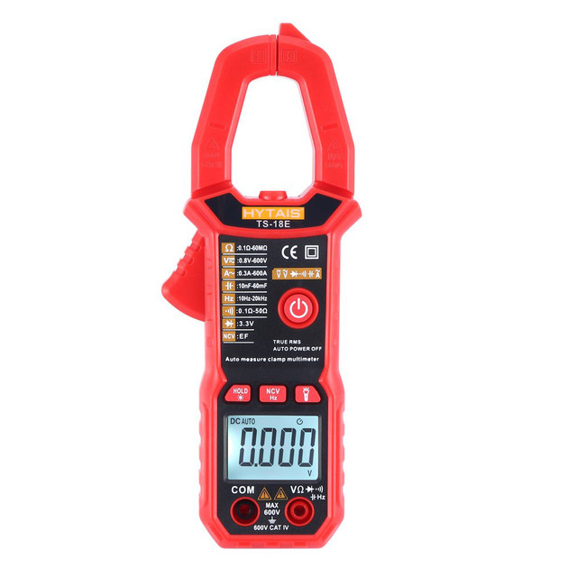 TS-18E AC Digital Clamp Meter for Testing Capacitance/resistance