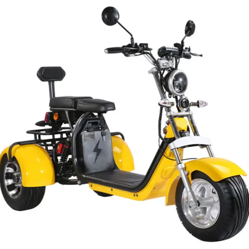 Uwant SoverSky Electric Golf Carts 3 rodas de golfe triciclo Fat Tire Trike 2000w coelectric scooter scooter elétrico citycoco