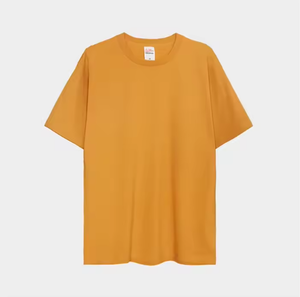 T-shirt pour homme 230g, sérigraphie personnalisée, logo au dos, spandex/coton, haute qualité, col rond, manches courtes, respirant, coupe ample - Product Image 2
