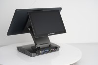Платежный терминал системы POS, 15,6 дюймов, устройство для обработки данных, настольный электронный интеллектуальный современный кассовый аппарат