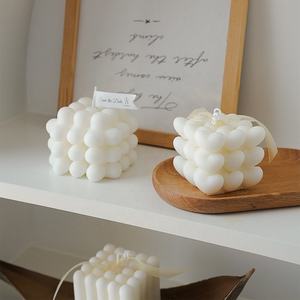 Bougie parfumée à bulles blanches, décoration créative de chambre à coucher, vente en gros, forme personnalisée, vacances, Diwali, Ramadan, barres, cire de paraffine - Product Image 6
