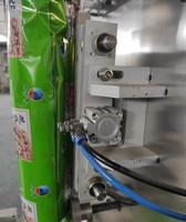 Machine d'emballage verticale automatique à grande vitesse pour sachets de sucre granulé, bonbons, sucettes, barres chocolatées, avec film plastique et moteur