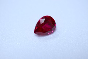 Rubíes de Laboratorio Color Sangre de Pichón, Gemas Sueltas para Joyería, 4*3-20*15mm, Forma de Pera, Alta Calidad, Directo de Fábrica, con Certificación AGL/GRA - Product Image 2