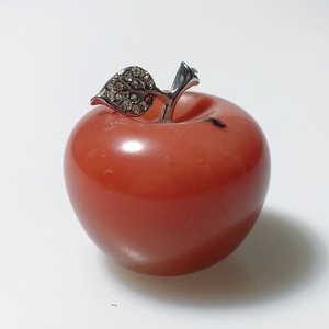 De diseño de moda de piedras preciosas naturales de curación de <span class=keywords><strong>jaspe</strong></span> rojo Jade manzanas - Product Image 4