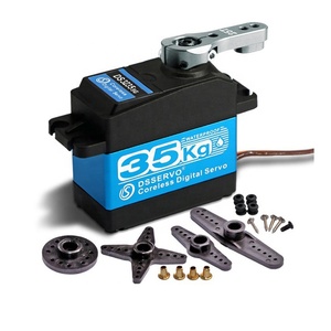 Torsi tinggi 35Kg Motor tanpa inti gigi logam Servo Digital dan gigi baja tahan karat Servo DS3235SG UNTUK <span class=keywords><strong>Arduino</strong></span>, DIY robot, mobil RC - Product Image 6