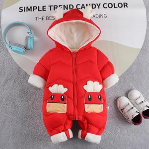 Venda Direta da Fábrica: Macacão de Bebê de Inverno, Roupa de Desenho Animado, Macacão Infantil com Capuz, Roupa Grossa para Crianças, Atacado - Product Image 3
