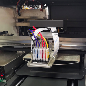 New Hot Bán i1600 đầu A3 DTG bán tự động Máy in phun màn hình cảm ứng cho T-Shirt in ấn sinh thái dung môi mực xách tay nhỏ - Product Image 5