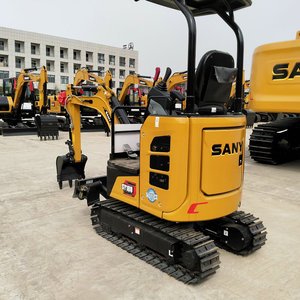 Miniexcavadora usada de alta gama Sany SY18U de 1.8 toneladas, con certificación EPA y CE, excavadora pequeña de segunda mano con cabina abierta para casa, granja y jardín. - Product Image 3