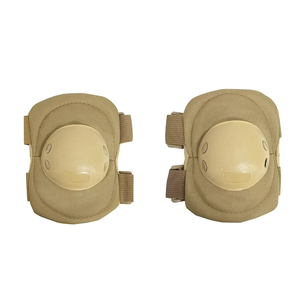 2 lutut & 2 bantalan pelindung siku, pelindung keamanan keamanan gaya taktis untuk Paintball & bersepeda luar ruangan perlengkapan Armor olahraga tempur - Product Image 2