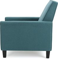 Fauteuil de salon moderne en tissu rembourré, fauteuil d'appoint de haute qualité OEM ODM populaire en 2025, vert