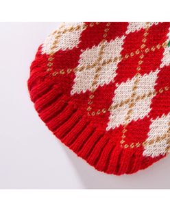 Maglione invernale per cani di piccola taglia in maglia di poliestere morbido <span class=keywords><strong>abbigliamento</strong></span> caldo antistatico per <span class=keywords><strong>abbigliamento</strong></span> <span class=keywords><strong>da</strong></span> cucciolo di Bichon Frise Pomeranian Schnauzer - Product Image 4