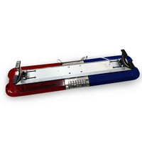 Barre de lumière de secours à led rouge bleu ambre 47 pouces 216w avec haut-parleur sirène LED lumière stroboscopique d'avertissement