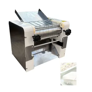 Noodle Press Machine Dough Roller Stainless Steel Desktop Pasta Dumpling Maker Commercial Kneading Electric Noodle Machine