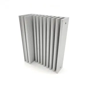 Wholesale OEM Extruded Aluminum Equipment Radiator Can Support Customization