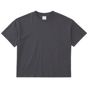 Camiseta de Hombre Estilo 2026, Tejido de Punto, 100% Algodón, 280G, Color Sólido, Estilo Hip Hop, Corte Holgado, Premium - Product Image 1
